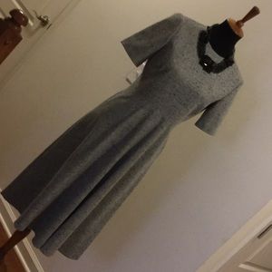 Women’s grey wool A-line dress👗👗👡😍😍
